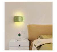 GMJGCIRVC French Cream Wind Wall Lamp Creativity Resin Bedside Light - Corridor Porch Sconces LED Wall Lighting