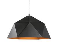 GMJGCIRVC Industrial R Style Iron Pendant Light, E27 Base Single-Head Hanging Lamp, Creative and Personalized Pendant Lamp Lampshade, Porch Bar Decoration Ceiling Lighting Fixtures