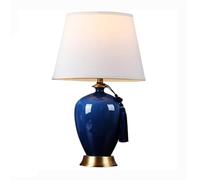GMJGCIRVC lamp Lamp for Desk Table Bedroom Bedside Living Room Club Villa Hotel Decorative Ceramic Study Reading Led