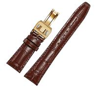 GMJGCIRVC Leather Watch Band Compatible For IWC Replacement Straps Classic Alligator Texture 20mm 21mm 22mm For IWC Big PILOT Spitfire GUN IW5009 IW3777 Rivets Cowhide Watch Strap