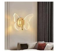 GMJGCIRVC LED Butterfly Wall Lamp Indoor Lighting Home Bedroom Modern Butterfly Wall Lamp Creative Living Room Decoration Ceiling Light
