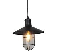 GMJGCIRVC LED Modern Chandelier Lamp, Retro Industrial, Single Head Small Pendant Light, Iron Hanging