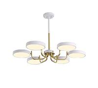 GMJGCIRVC LED Nordic Style Chandelier, Simple Living Room Bedroom Dining, Lamp, Minimalist Creative, Household Light Luxury