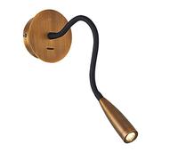 GMJGCIRVC LED Spotlight, Adjustable Wall Lamp, Bedside Reading Wall Light, Metal Wall Sconce with Hose, Bedroom Decorative Lighting Wall Lights, Wall