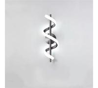 GMJGCIRVC LED Wall Lamp Bedroom Bedside Black White d Decorative Lighting Living Room Corridor Indoor Lamps and Lanterns