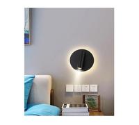 GMJGCIRVC - LED Wall Lights with Switch Rotatable Wall Lamp Bedroom Bedside Study Reading Sconce Lamps Aluminum Indoor Lights,