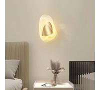 GMJGCIRVC Luxury Crystal Wall Lamp Bedroom Bedside Decoration Modern Living Room Background Wall Lamp Led Indoor Lighting