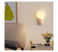 GMJGCIRVC Macaron LED Wall Lamp Bedroom Living Bathroom Bedside Mirror Decoration Lighting Fixtures Wall Sconce Lights