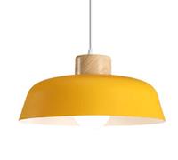 GMJGCIRVC Metal Hanging Lamp, Personalized Color Pendant Light Lampshade, E27screw Single-Head, Porch Bar Decoration Ceiling Lighting Fixtures