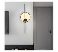 GMJGCIRVC Minimalist Postmodern Wall Lamp Creative Personality Living Room Bedroom Bedside Wall Light Nordic Modern Minimalist Long Aisle Wall Sconces