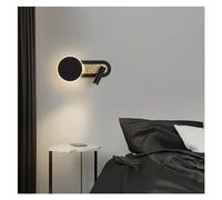 GMJGCIRVC Modern Bedroom LED Wall Lamp Bedside Study Reading Light Rotation Sconce Lamp with Switch Indoor Decor Fixture,