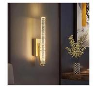 GMJGCIRVC Modern Bubble Crystal Wall Lamps Indoor Living Room Bedroom Study Background Wall Sconces Luxury Crystal Wall Light
