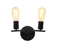 GMJGCIRVC Modern Iron Double Head Wall Lamps Simple LED Wall Lights Aisle Living Room Bedside Bedroom Lamp Decor Lighting Fixture