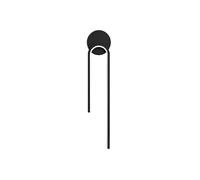 GMJGCIRVC Modern LED Wall Lights for Bedroom Bedside Black Wall Lamps Hotel Background Home Decoracion Hallways Interior Sconce