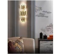 GMJGCIRVC Modern Luxury d Crystal Wall Lamp LED for Living Room Bedroom Decoration Home Indoor Lighting Sets Fixtures