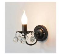 GMJGCIRVC Modern Wall Lamp Compatible with Bedroom Crystal Pendant Decoration Blue Living-Room Background Light LED Wall Lighting