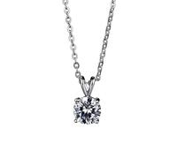 GMJGCIRVC necklace For Trendy 2025 Round Women White Color Zircon Jewelry Gift Accessories Creative