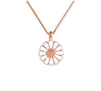 GMJGCIRVC necklace Little Daisy Female Clavicle Chain Girl Temperament Pendant Small Fresh (Gift Box) Ladies (A B) jewelry