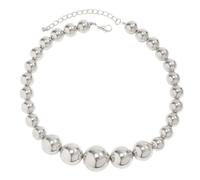 GMJGCIRVC necklace Trendy Adjustable necklace with Big Beads Accessory Vintage Chain Adornment Jewelry for Women