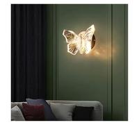 GMJGCIRVC Nordic LED Butterfly Wall Lamp Indoor Lighting Bedside Wall Sconce Lamp for Living Room Corridor Stairs Hanging Light Decoration