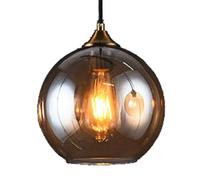GMJGCIRVC Nordic Style Glass, Personalized Ceiling Pendant Lamp Shade, Flush Mount Single-Head Hanging Light, Balcony Bar Decoration Ceiling Lighting Fixtures