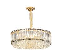GMJGCIRVC PendantLight, Living Room Chandelier French Minimalist Crystal Dining Master Bedroom Lamps and Lanterns Villa headlamps Luxury