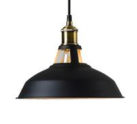 GMJGCIRVC R Industrial Style Iron Pendant Lamp, Creative Hat-Shaped Hanging Light Lampshade, E27screw Single-Head, Porch Bar Decoration Ceiling Lighting Fixtures