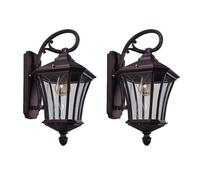GMJGCIRVC Retro Outdoor Wall Lamp Amen Gooseneck Villa Patio Waterproof Sconce Lights Included