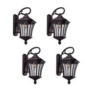 GMJGCIRVC Retro Outdoor Wall Lamp Amen Gooseneck Villa Patio Waterproof Sconce Lights Included