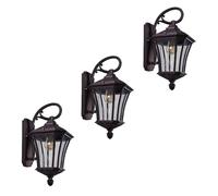 GMJGCIRVC Retro Outdoor Wall Lamp Amen Gooseneck Villa Patio Waterproof Sconce Lights Included