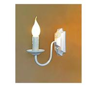 GMJGCIRVC Vintage Retro Loft Candle Wall Lamp European Iron Living Room Study Bedroom Bedside Hotel