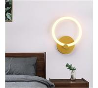 GMJGCIRVC Wall lamp, Design Black/Gold LED Wall Lights Bathroom Light Bedroom Lamp Indoor Wall Lamp Modern Home Lighting Wall Mounted Wandlamp,Pendant Lighting Ceiling Chandelier