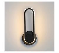 GMJGCIRVC Wall lamp, Modern LED Wall Lamps 330° Rotatable Bedroom Bedside 12W AC96V 110V Wall Sconce Black Lamp Aisle Indoor Decoration Lighting,Pendant Lighting Ceiling Chandelier
