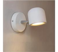 GMJGCIRVC Wall Lamp Modern Style Wall Light Adjustable Black/White 7W Compatible with Bedside Bedroom Mirror Light Corridor Sconce, Chandeliers for Kitchen