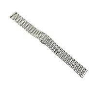 GMJGCIRVC Watch Strap Butterfly Buckle Solid Stainless Steel 12mm14mm16mm18mm20mm22mm Accessories
