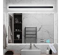 GMJGCIRVC Waterproof IP65 Wall Light Garden Indoor/Outdoor Wall Lights with Remote Control Dimmable Linear Long Strip Sconce Lamp Wall Lighting Courtyard Living Room Bedroom Hallway Stairs,100cm