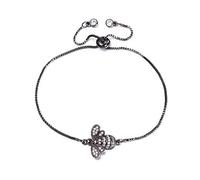 GMJGCIRVC zirconia | cubic bee pattern adjustable sliding chain charming jewelry fashion birthday gift