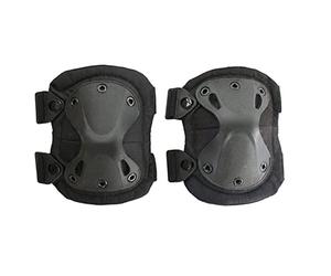GMJTSRWV Knee pads Outdoor Tactical Knee Pads Military Protective Training Elbow Pads Gear Combat Hunting Accessories Kneepads Sport Support Knee elbow pads(Black Kneepads)