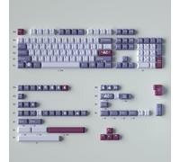 GMK Tuzi rabbit Rabbit Year of the Rabbit keycaps purple original height PBT heat sublimation large full set of mechanical keyboard caps (violet)
