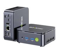 GMKtec AMD Ryzen 5 Mini-PC 3500U (more powerful than 4300U/N150/N100/N95 4C/8T 4.50 GHz), G10 Mini-Computer, 16GB DDR4 RAM 3200MHz + 256GB PCIe 3.0x4 SSD, WiFi 5/USB 3.2/USB-C/BT 5.0