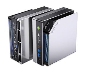 GMKtec EVO-X2 AI Mini PC AMD Ryzen Al Max+ 395 (up to 5.1GHz) Mini Gaming Computers, 128GB LPDDR5X 8000MHz (8GB*8) 2TB PCIe 4.0 SSD, Quad Screen 8K Display, WiFi 7 & USB4, SD Card Reader 4.0