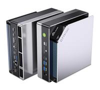 GMKtec EVO-X2 AI Mini PC AMD Ryzen Al Max+ 395 (up to 5.1GHz) Mini Gaming Computers, 64GB LPDDR5X 8000MHz (8GB*8) 2TB PCIe 4.0 SSD, Quad Screen 8K Display, WiFi 7 & USB4, SD Card Reader 4.0