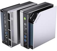 GMKtec EVO-X2 AI Mini PC AMD Ryzen Al Max+ 395 (up to 5.1GHz) Mini Gaming Computers, 96GB LPDDR5X 8000MHz (8GB*8) 1TB PCIe 4.0 SSD, Quad Screen 8K Display, WiFi 7 & USB4, SD Card Reader 4.0