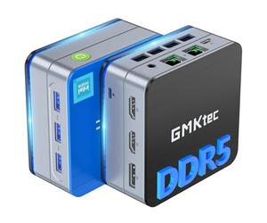 GMKtec G2 Plus Mini PC, Intel Twin Lake N150(4C/4T) up to 3.6GHz, Desktop Mini Computer W11 Pro 12GB LPDDR5 RAM 512GB SSD WiFi 6 BT5.2 Micro Computer