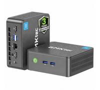 GMKtec G3 Ultra Mini PC, Intel Pentium Gold 7505 3.5GHz, 16GB LPDDR4x 3200MHz + 256GB SSD, Mini Computer with Dual M.2 Slots, WiFi 6, Dual 4K HDMI, Gigabit Ethernet, Windows 11 Pro