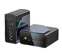 GMKtec Gaming Mini PC AMD Ryzen 7 H 255 (Upgraded 8745HS) 32GB DDR5 1TB SSD, Desktop Computer 3XM.2 2280 Expansion, Oculink, Dual NIC 2.5G, HDMI 2.1, USB4 K12