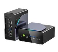 GMKtec Gaming Mini PC, AMD Ryzen 7 H 255 (Upgraded 8745HS) 64GB DDR5 RAM 1TB SSD, NUCBOX K12 Desktop Computer 3X M.2 2280 Expansion, Oculink, Dual NIC 2.5G, HDMI 2.1, USB4