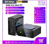 GMKtec K12 Mini PC AMD Ryzen7 H 255 (Upgraded 8745HS) Oculink Support DDR5 NO RAM NO ROM NO OS Desktop Computer Gaming PC WIFI6E K12