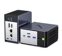 GMKtec K16 Mini PC Gaming Desktop Computer AMD Ryzen 7 7735HS (8C/12T 4.75Ghz) 32GB LPDDR5 6400MT/s RAM + 512GB Hard Drive SSD, Dual NIC LAN 2.5GbE, Oculink, USB4, HDMI, USB-C