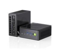 GMKtec K8 Gaming Mini PC Dual LAN 2.5Gbps AMD Ryzen 7 8845HS Desktop Computer, 64GB DDR5 Dual Channel (32GB*2) 1TB PCIe SSD, USB4.0, HDMI, DP, USB-C, WiFi 6E, BT 5.2